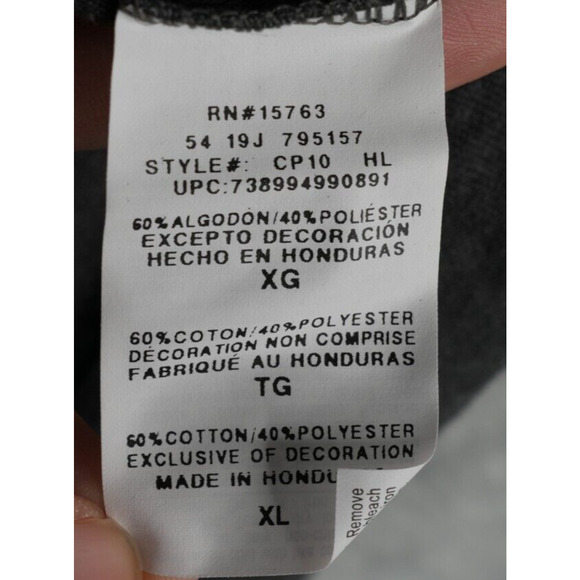 Champion T-Shirt Mens XL Camo Block Gray Green Short Sleeve Graphic Tee New - Picture 7 of 9